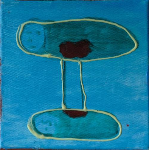  double thought | 30 x 30cm